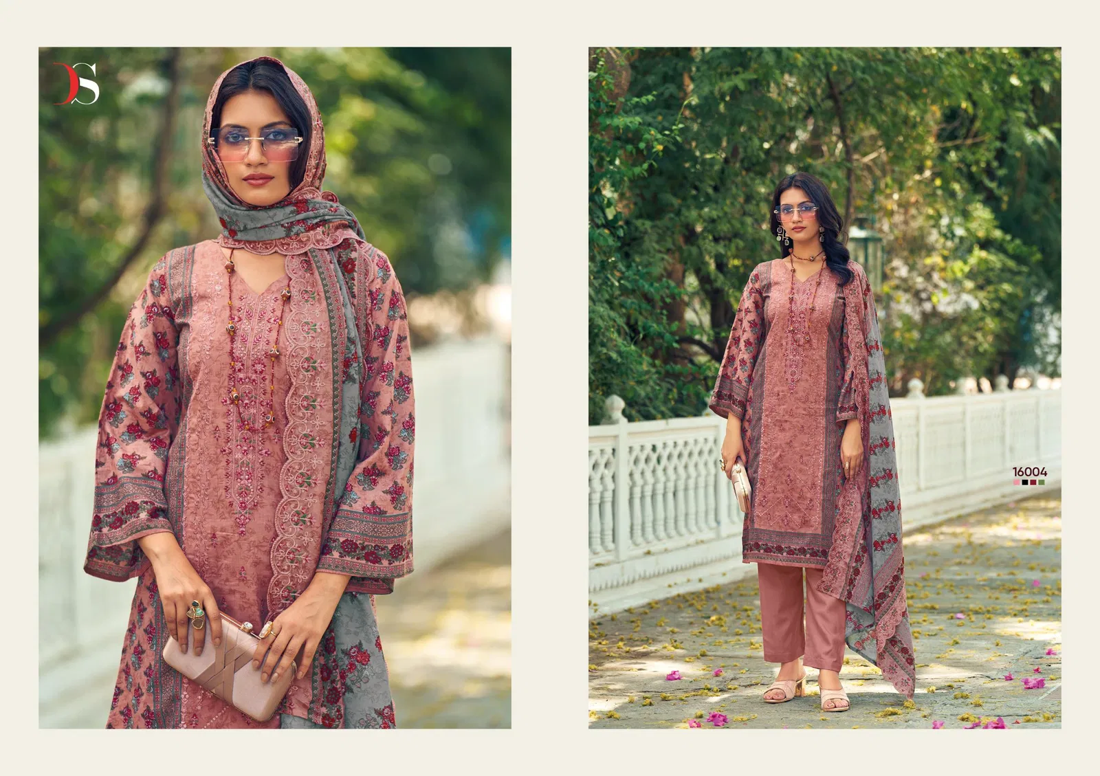Bin Saeed 16 By Deepsy Pure Cotton Embroidery Online Pakistani Salwar Suits Wholesale